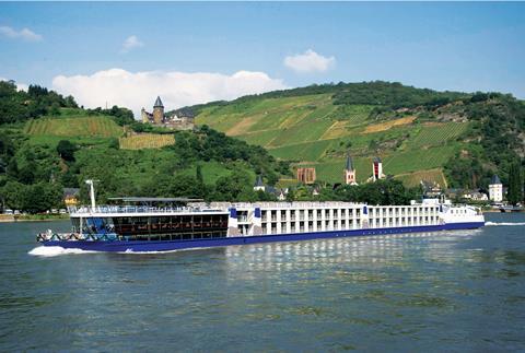 MS Arena on the Rhine river