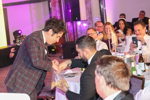 Pete Firman at the Food Management Today Industry Awards 2023