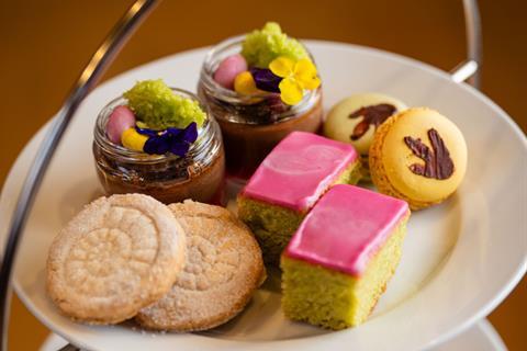 Afternoon tea at the Natural History Museum, London