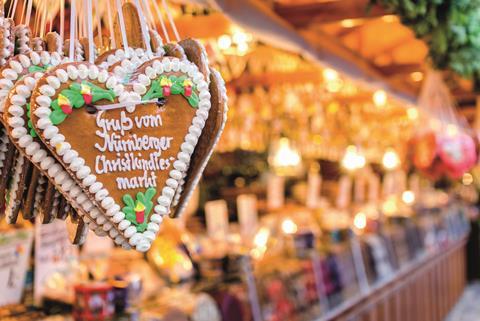 Nuremberg Christmas market stall