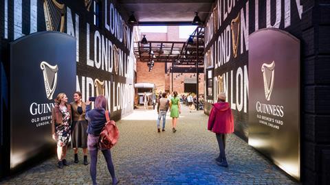 Guinness Old Brewers Yard, London