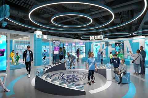 A render of a room within the new Manchester City Museum