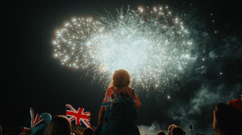 Firework finale. Flying Proms 2024