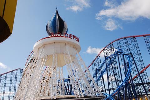 Big Dipper, Blackpool Pleasure Beach