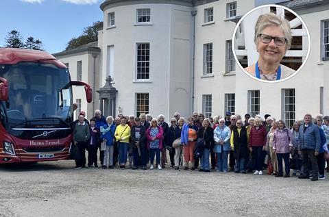 GTO of the Year Carol Gower with her group