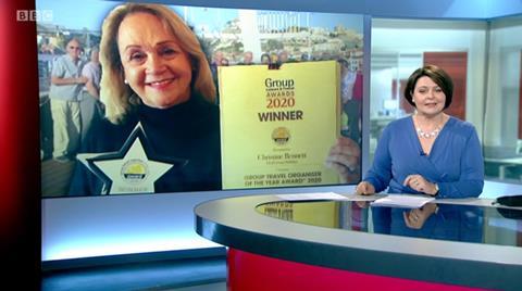 GTO of the Year winner Christine Bennett on BBC Look North