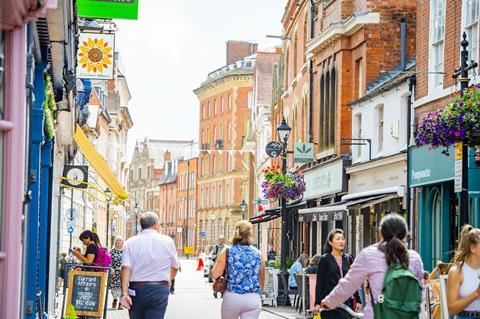 Silver Street in Leicester
