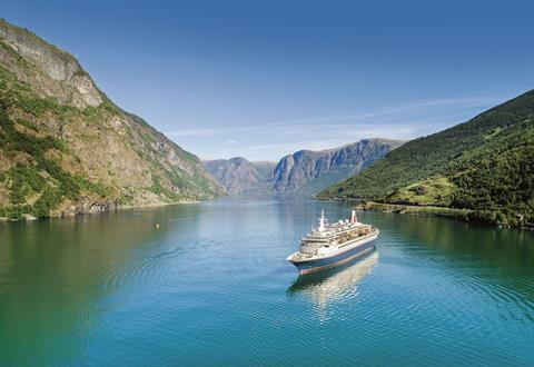 Fred Olsen Cruise Line's Black Watch in Norway