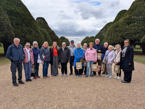 Hampton Court Palace Reader Club trip