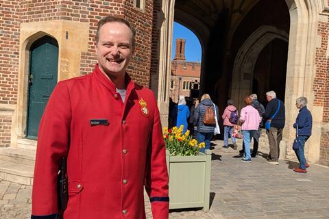 Hampton Court Palace Reader Club trip
