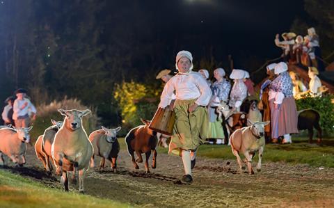 A Georgian Harvest is Celebrated in the grounds of Auckland Palace.