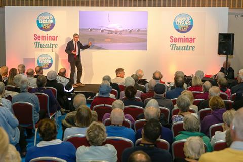 Simon Calder at the Group Leisure & Travel Show 2019