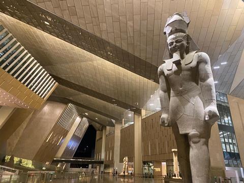 Inside the Grand Egyptian Museum