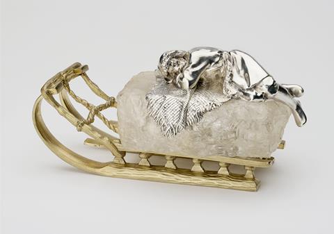 Robert Colquhon, Sleigh Paperweight, c.1870