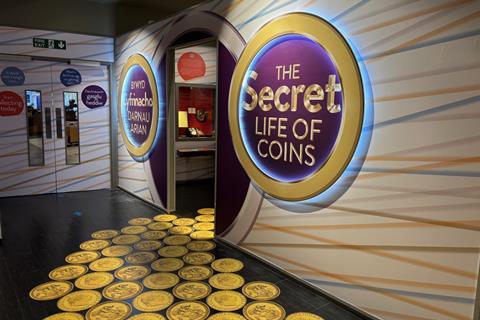 Secret Life of Coins exhibition