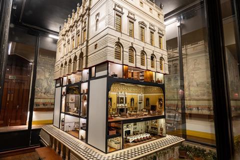 Exterior of Queen Mary's Dolls' House at Windsor Castle