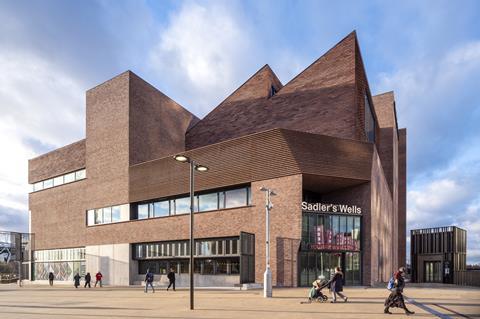 Artists impression of Sadler's Wells East