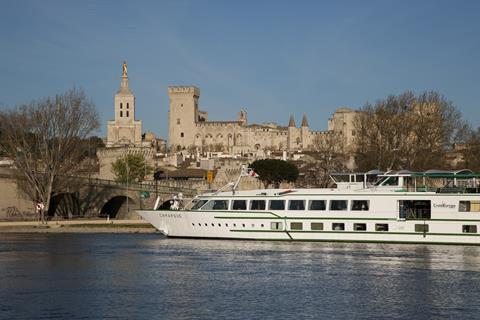 CroisiEurope sailing on the Rhone