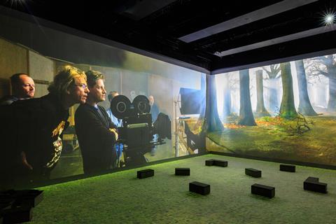 Larger Than Life immersive show at London's Lightroom