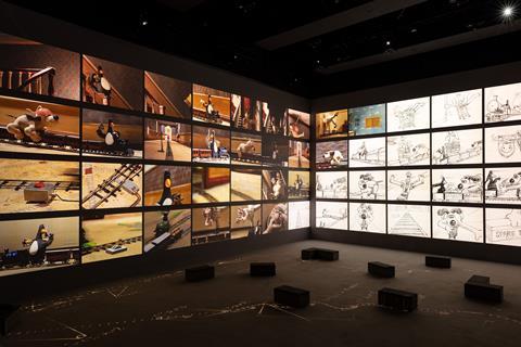Larger Than Life immersive show at London's Lightroom