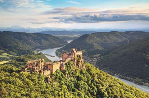 Scenic Jasper cruise ship along the Moselle