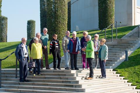 Group at the National Memorial Arboretum