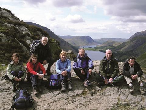 Ramblers walking trip in the Lake District edited
