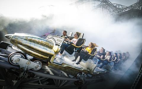 Blackpool Pleasure Beach's ICON ride