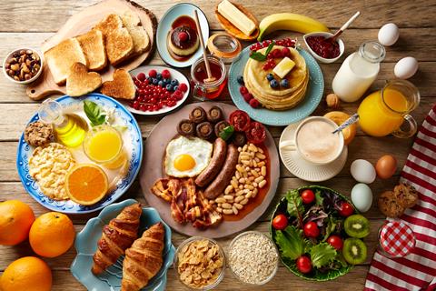 Breakfast buffet