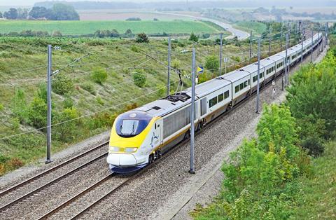 Eurostar train