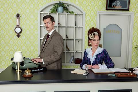 Basil (Adam Jackson-Smith) and Sybil (Anna-Jane Casey) will star in Fawlty Towers The Play in the West End.