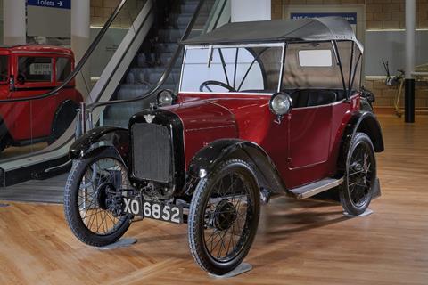 Austin Seven exhibition at the British Motor Museum