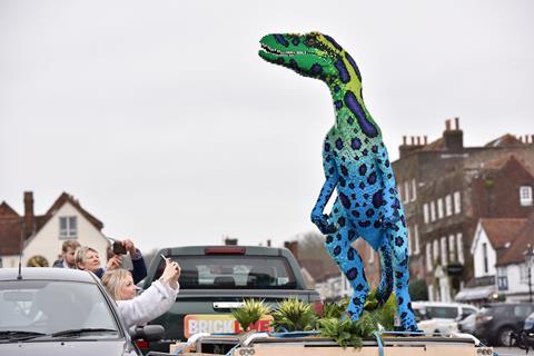 Marwell Zoo's dinosaur April Fool's prank