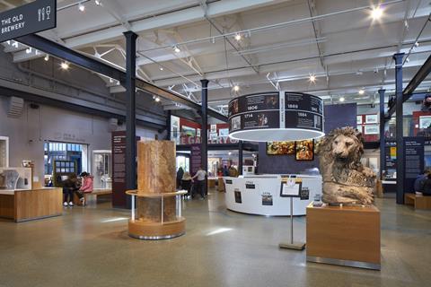 The visitor centre at the Old Royal Naval College, Greenwich