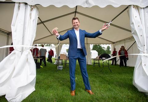 George Clarke Opens Blenheim Palace Flower Show 2019