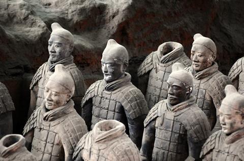 Terracotta Warriors in China