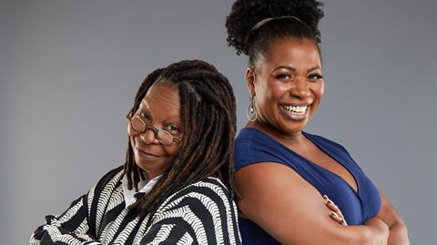 Whoopi Goldberg and Brenda Edwards