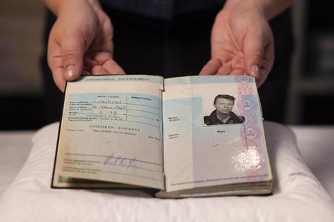 David Bowie's British passport issued in 1988.