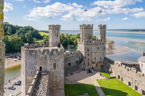 Caernarfon Castle, Wales