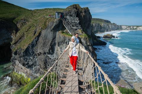 Carrick-a-Rede Rope Bridge, Northern Ireland