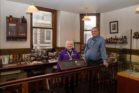 Volunteers at the Alexander Fleming Laboratory Museum