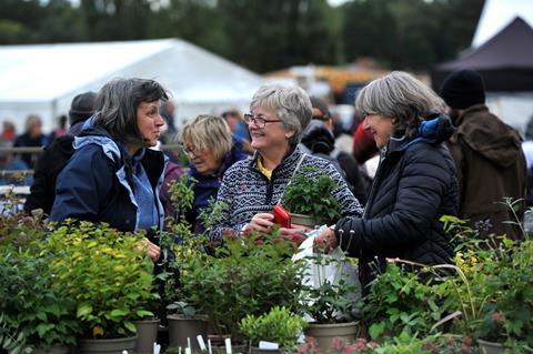 Gardening Village at Malvern Autumn Show