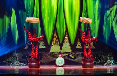 Performance from Cirque du Soleil's OVO show