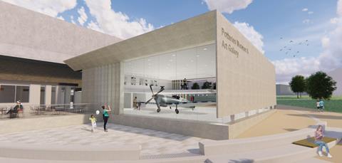 Artist's impression of the Potteries Museum & Art Gallery extension