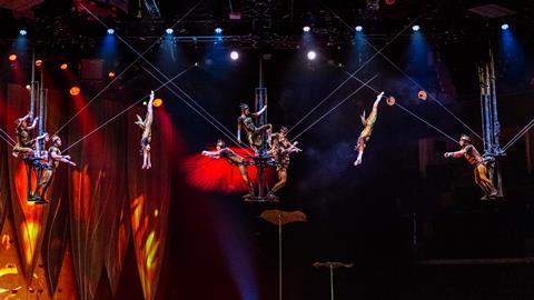 Performance from Cirque du Soleil's OVO show