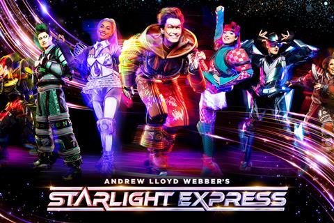 Character poster showing colourful people