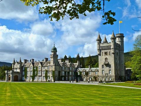 Balmoral Castle in Scotland