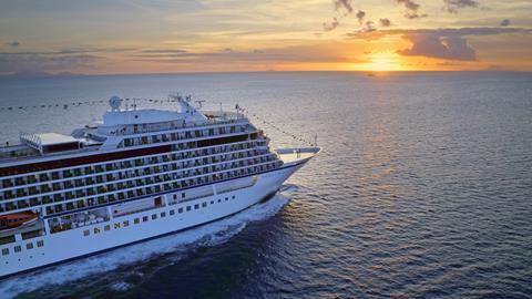 Viking Cruises' Viking Star in the Caribbean Sea