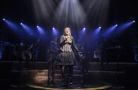 Kayleigh McKnight as Jane Seymour in SIX the Musical at the Vaudeville Theatre in London