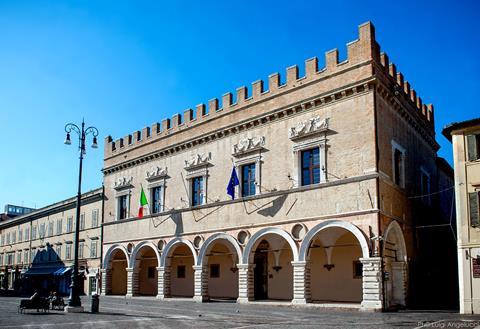 Palazzo Ducale, Pessaro in Italy